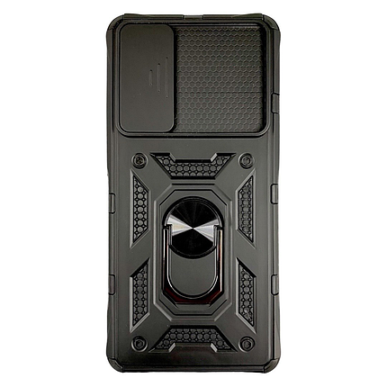 PC + TPU чохол Camshield armor для Samsung Galaxy S20 FE / чорний, фото 2