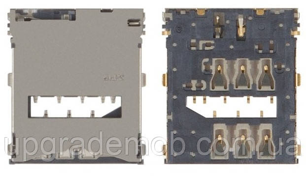 Роз'єм Sim-карти Sony C6602 Xperia Z L36h/C6603/C6606