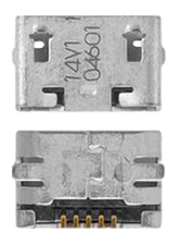 Разъем зарядки Nokia 105 /207 /208 /220 /225 /230 /500 Asha /503 /710 5 pin Micro-USB Type-B