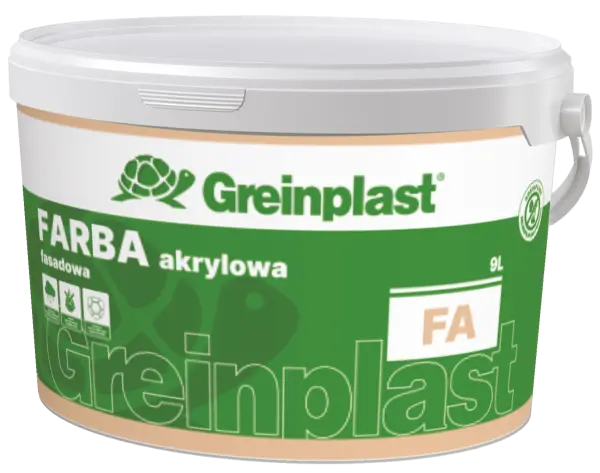 Фарба акрилова фасадна Greinplast FА база 0,9 кг. база А