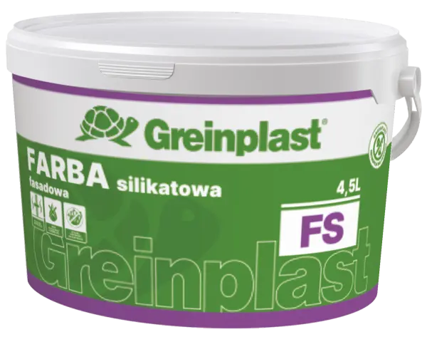 Фарба силікатна фасадна Greinplast FS 6,75 кг.