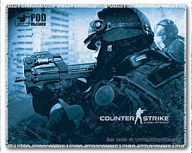 Килимок для миші Counter strike 190x240 мм Podmyshku Counter strike - MegaLavka