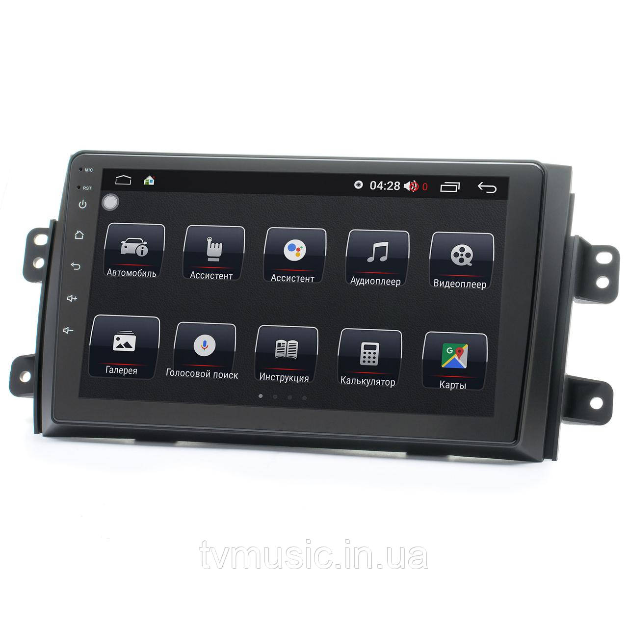 Штатна магнітола PRIME-X 22-958/9B Suzuki SX4 2007-2014