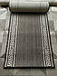 Доріжка безворсова на відріз 0344 Коричневий Версаче 0.6м, 0.8м, 1м, 1.2м, 1.5м, 1.8м, 2м, фото 3