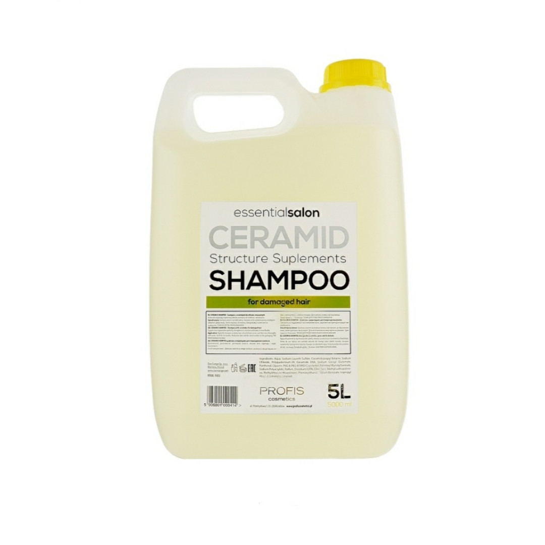 Шампунь для пошкодженого волосся Profis Ceramid Shampoo  з керамідами 5000 мл