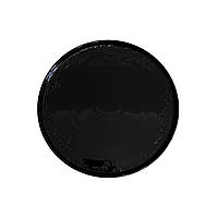 Тарелка черного цвета 24 см Kutahya Porselen Rotondo