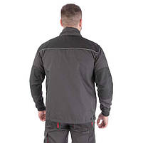 Куртка робоча 80% поліестер, 20% бавовна, щільність 260 г/м2, M INTERTOOL SP-3002, фото 5