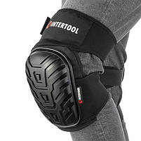 Наколінники захисні, протиковзні накладки з ПВХ, тканина 600D, гелеві подушки, неопренові ремені [], фото 3