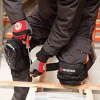 Наколінники захисні, протиковзні накладки з ПВХ, тканина 600D, гелеві подушки, неопренові ремені [], фото 6