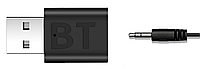 USB ЮСБ Блютуз Bluetooth 5.0 для ноутбука, ПК, телевизора - приемник с разъемом Jack