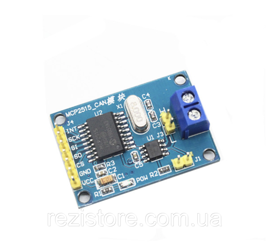Модуль CAN Шины MCP2515, TJA1050 Совместим с Arduino — Купить Недорого ...