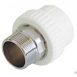 Перехід з МРН d 40х1-1/4" OK WAVIN EKOPLASTIK (НАРУЖНА РЕЗЬБА) SZE04040RCT, фото 2