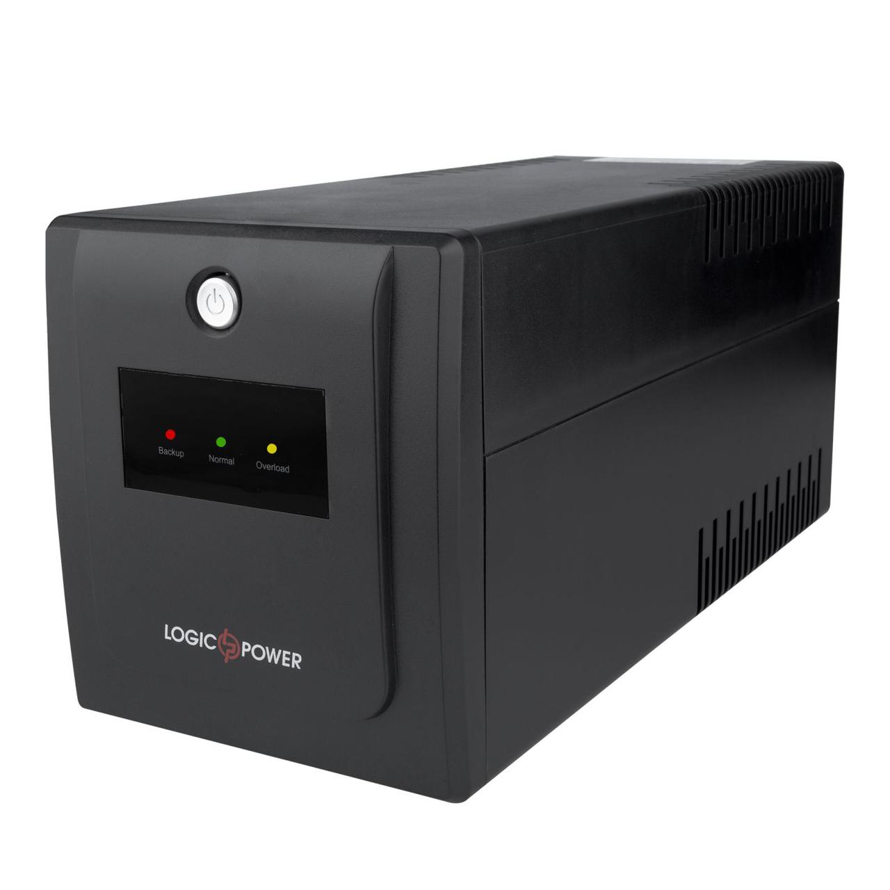 ДБЖ LogicPower LPM-1100VA-P, Lin.int., AVR, 4 x євро, пластик