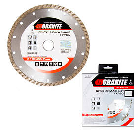 Диск алмазний GRANITE TURBO 9-02-180, 180 мм