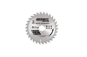Диск пильний для дерева з твердосплавними напайками GRANITE 5-18-031, 180*32*30Т, адаптер 32-30