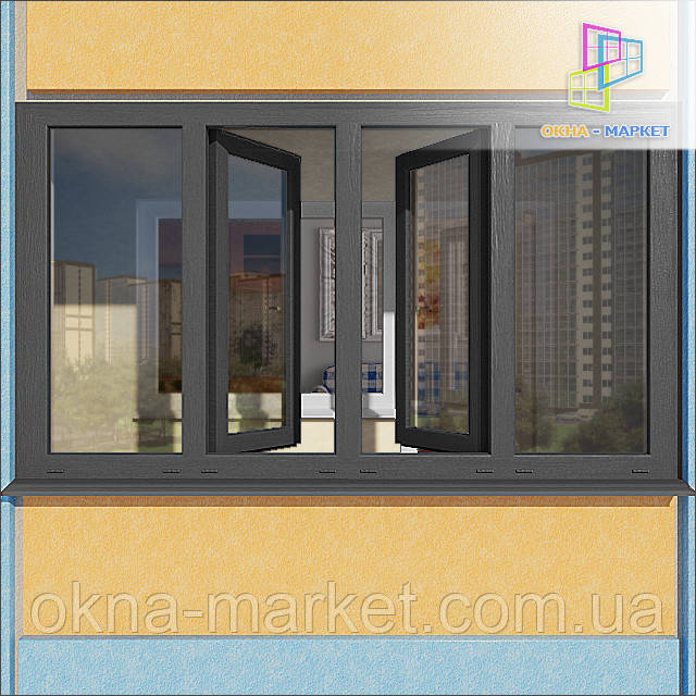 Ламінована лоджія 3000х1450, фото 1