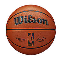 Мяч баскетбольный Wilson NBA Authentic Series Outdoor размер 7, 6 резиновый (WTB7300XB06)