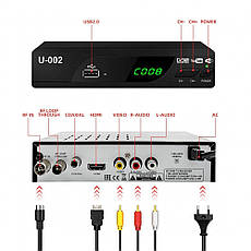 Цифрова приставка Smart TV DVB T2 U-0002 BF, фото 4