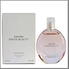 Calvin Klein Sheer Beauty туалетна вода 100 ml. (Тестер Кельвін Кляйн Шеер Б'юті)