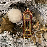 Ялинкова іграшка Старовинний годинник 15,5 cm Goodwill (ціна за 1 штуку), фото 4
