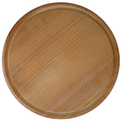 Дерев'яна дошка кругла діаметром 26 см Бук 00808