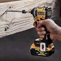 Шурупокрут ударний акумуляторний безщітковий DeWALT DCF850N, фото 5