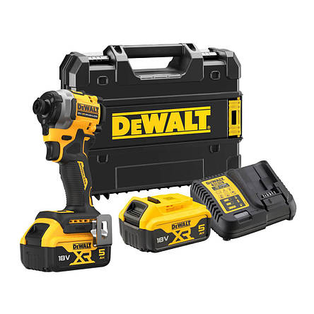 Шурупокрут ударний акумуляторний безщітковий DeWALT DCF850P2T, фото 1