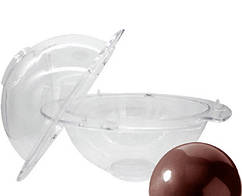 Полікарбонатна форма для шоколаду Сфера 3D 14 см