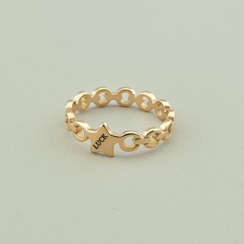 Каблучка біжутерія 'XUPING' (позолота 18к (рожева)), фото 1