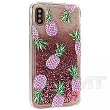 Plants з блискітками TPU Case — Xiaomi Redmi Note 7 — Pineapple