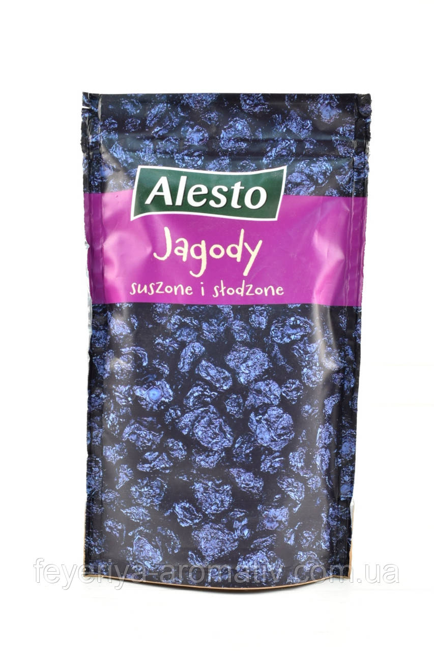 Сушена солодка чорниця Alesto Jagody suszone i słodzone 100г (Німеччина)
