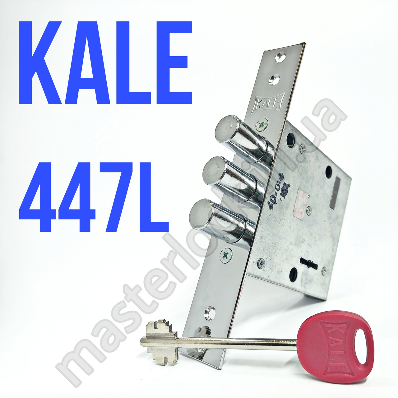 Замок KALE 447L сувальдний ключ (аналог 30.01)