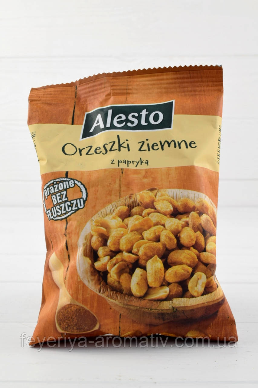 Солоний арахіс з паприкою Alesto 150г (Німечина)