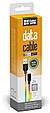 Кабель USB-Lightning 1м ColorWay, 2.4А, multicolor (CW-CBUL016-MC) (код 114650), фото 2