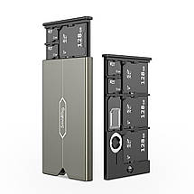 Металевий захисний кейс для зберігання карт пам'яті SmallRig Memory Card Case 2832, фото 3