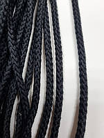 Шнур ХБ 5мм з наповнювачем 50м чорний