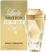 Poco Rabanne Lady Million Eau My Gold парфумована вода 80 ml. (Тестер Пако Рабанна леді Мільйон Май Голд), фото 3