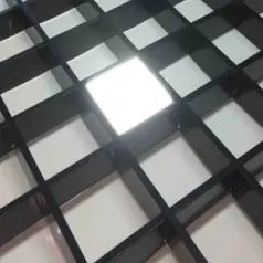 LED світильник грильято Svitlodar СГД12Вт 12W 6000К 120х120 мм S-gr-12W-120-6000