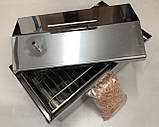 Коптильня 440х250х250 коптилка неіржавка сталь 1,6 мм Україна, фото 2
