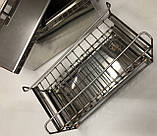 Коптильня 440х250х250 коптилка неіржавка сталь 1,6 мм Україна, фото 4