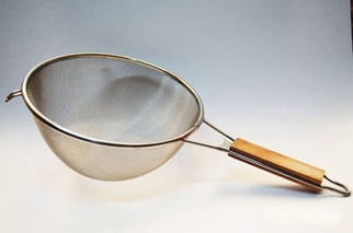 Друшляк ручка дерево 18 см