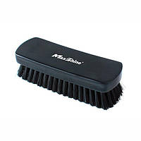 MaxShine Black Textile & Leather Cleaning Brush - Щетка нейлоновая для чистки кожи и текстиля