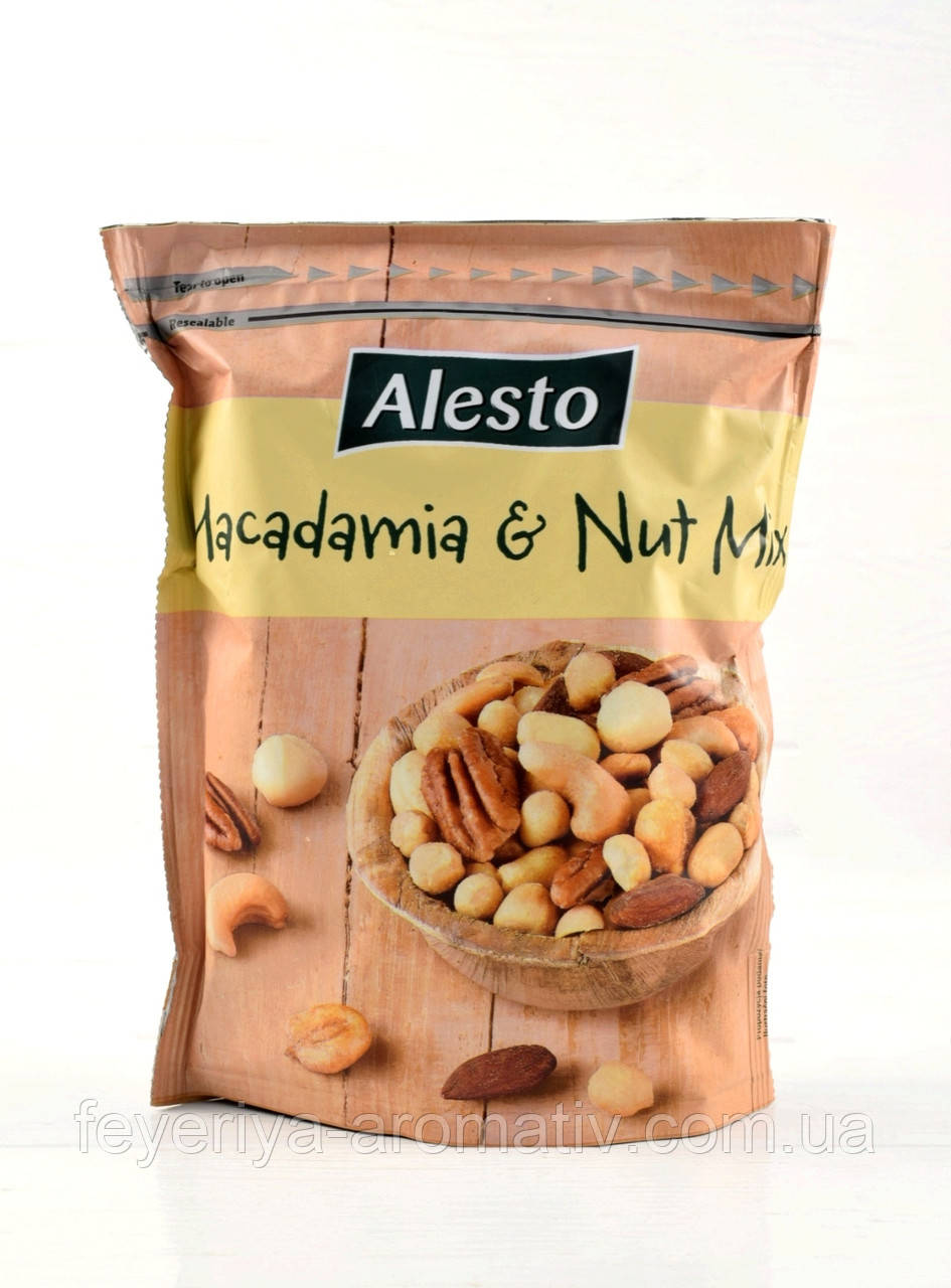 Горіхова суміш із сіллю Alesto Macadamia Nut Mix 200 г Польща