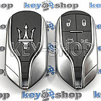 Оригинальный корпус смарт ключа для Maserati (Мазерати) 4 кнопки