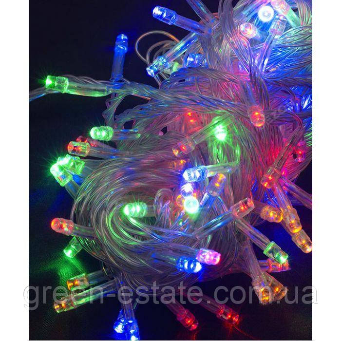 Гірлянда 100 led різнокольорова