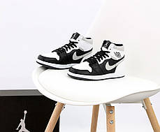 Зимові кросівки Nike Air Force Black з хутром, чоловічі кросівки. ТОП Репліка ААА класу., фото 2