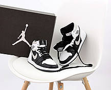 Зимові кросівки Nike Air Force Black з хутром, чоловічі кросівки. ТОП Репліка ААА класу., фото 2