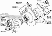 Сальник ступицы передней ГАЗ 3302 50х80х10 красный ПРЕМИУМ 3302-3103038-К