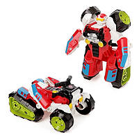 Игрушечный трансформер 675-9 робот+квадроцикл (Красный) (3675-9(Red))