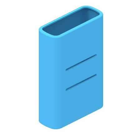 Чохол TPU SK для Xiaomi Power Bank 3 Ultra Compact 10000mAh PB1022ZM Blue, фото 2